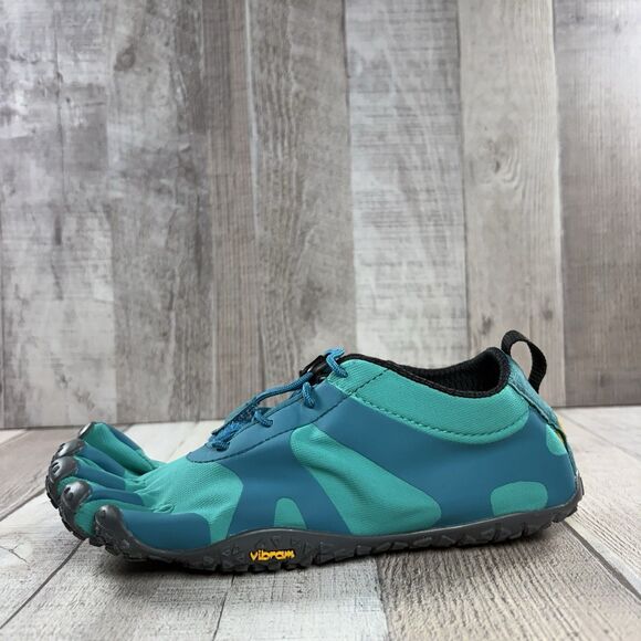 Vibram FiveFingers V-Alpha Women's Size 6.5-7 Hiking Shoes Outdoor Sneakers Teal - Picture 6 of 12